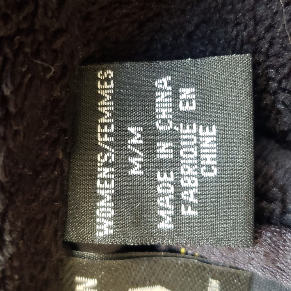 Mountain Hardwear Tuja Peacoat Jacket Black Faux Fur Fleece Waterproof Medium - Picture 12 of 13